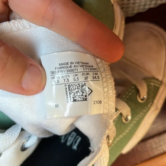 Converse Chuck Taylor mint green All Star Platform Move Style Shoes Women's 7.5 - Picture 6 of 6